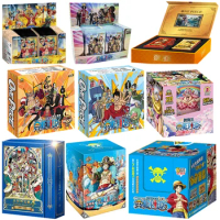 One Piece Collection Cards Anime Trading Game Luffy Sanji Nami TCG Booster Box Game Cards