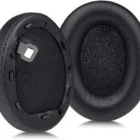 Upgrade Ear Pads Cushion, Replacement Earpads Cover for Sony WH-1000XM4 Noise Canceling Headphone (Black with Ear Pads Holder)