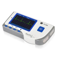 Lepu Daily Self-Check 30 Seconds Fast Measurement Wireless Portable Ecg/Ekg Monitor With Bluetooth For Ios And Android