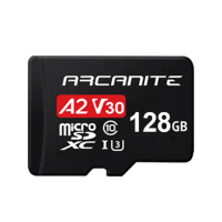 【ARCANITE】128GB MicroSDXC U3 V30 A2 記憶卡