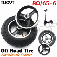 TUOVT 80 / 65-6 10x3.0 Tire 255x80 Wheel Hub For 10 Inch Electric Scooter Zero 10x Dualtron Kugoo M4 Thickened And Widened