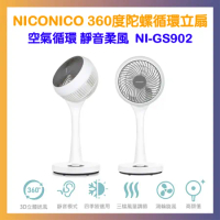 NICONICO 360度陀螺循環立扇 NI-GS902