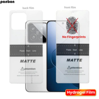 2Pcs Matte Hydrogel Soft Film For Sony Xperia 5 1 10 V IV III II XZ5 XZ4 XZ3 XZ2 XZ1 XZ XZS Front/ Back side Screen Protector