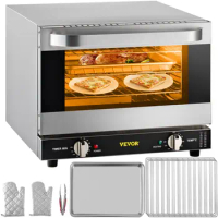 VEVOR 21L 47L 66L Electric Oven Commercial Multifunction Countertop 3/4-Layer Baking Machine Home Toaster Pizza Convection Oven
