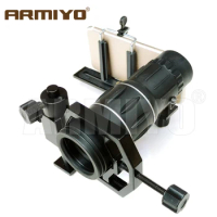 Armiyo Camera Camcorder Phone Attach Spotting Scopes Sight Universal Tripod Support Mount Head Holder Hunting Accessories