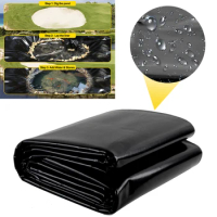 4x6.1m Durable Fish Pond Liner Cloth Home Garden Pool Reinforced LLDPE Heavy Landscaping Pool Pond Waterproof Liner Cloth New