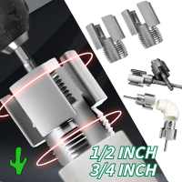 1/2 3/4 Alat Senai Pipa /Alat Pembuka Drat Pipa Pvc /Alat Pembuat Cetakan Ulir Pipa Pvc /Pembuat Uli