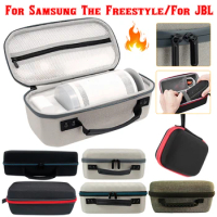 Hard EVA Carrying Case For Samsung The Freestyle Portable Storage Bag Multifunctional Zipper Projector Bags For JBL PULSE5/Flip4