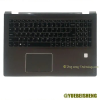 YUEBEISHENG New For Lenovo FLEX4-15 YOGA510 YOGA 510-15ikb YOGA 510-15IKS US keyboard upper cover Touchpad