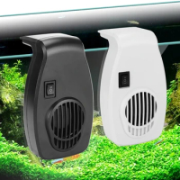 Aquarium Cooling Fan Low Noise Temperature Control Water Cooler Mini Chiller Fan