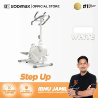BODIMAX STEP UP / Stepper Elliptical 2-in-1 / 16 Level Resistance / Alat Fitness Kardio di Rumah / H