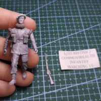 1/35 Resin Model Figure GK，British army , Unassembled and unpainted kit