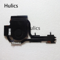Hulics Used Cpu Cooler For HP OMEN 17 17-W 17-AB Service Heatsink Fan Radiator 860525-001