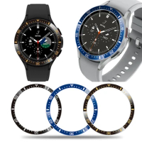 New Premium Samsung Galaxy Watch 4 46mm Bezel Ring Stainless Steel Frame Protective Cover For Galaxy Watch 4 42mm Case