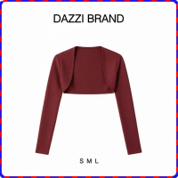 [MỞ BÁN] Áo khoác lửng dáng dơi dài tay vải cotton mịn DAZZI WomenCOD VN