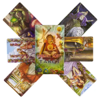 Gregory Scott Tarot Cards Training Deck Version Divination Oracle Board Games Traditional Edition For Girls Party Playing
