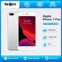 Original Apple iPhone 7 Plus 4G LTE Mobile Phone 32GB/128GB/256GB ROM 5.5" Retina A10 Fusion 12MP Fingerprint Unlocked CellPhone