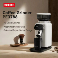 Petrus Coffee Grinder With 40 Precise Settings Conical Burr Grinder For Espresso