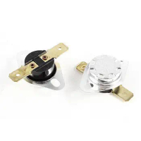 150C Normal Closed 250V AC 15A Thermostat KSD301 2 Pieces