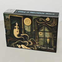 Bộ thẻ dự báo Galeri Halusinasi Felix Nacht, 52 thẻ; kích thước thẻ: 10,5 × 7,5 cm; thẻ tarot: 4,1 ×