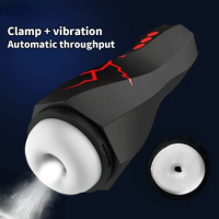 Pussy Vibrator Artificial Vagina Sexy Toys Intelligent Voice Automatic Male Masturbation Best-selling Male Sex Toy Men's Vibrate