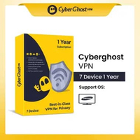 For Samsung TV CyberGhost VPN Original 7 Device 1 Year