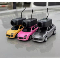 New WLtoys RC Cars 1:64 Mini Porsche 6401 HD Camera RC Racing Car 120° Wide Ancle 2.4G Mobile APP Co