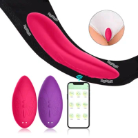 Wearable Dildo Vibrator G Spot Clitoris Stimulator Butterfly Vibrating Panties Erotic Toy Adult Toy for Women Orgasm Masturbator