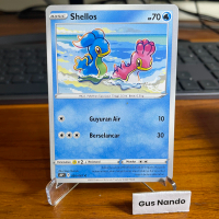 Shellos 020/067 C (Common) S10P Kartu Basic Pokémon Ilustrator Saya Tsuruta Pokemon TCG Trading Card
