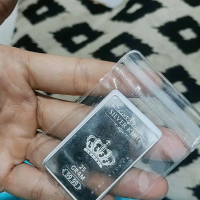 silver king 25gr perak murni asli logam mulia