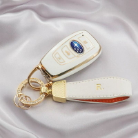subaru斯巴魯鑰匙套森林人專用WRX鑰匙保護套STI、LEGACY鑰匙殼、汽車鑰匙包Outback汽車殼扣圈