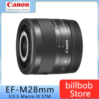 Canon EF-M28mm f/3.5 Macro IS STM Lesn 28mm macro lens for Canon M 2 M3 M6 M50 M200 M6II M5 Micro Single camera