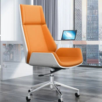 Modern Leather Office Chair Rotate Mobile Computer Home Boss Gaming Chair Vanity Study Sillas De Oficina Office Furniture