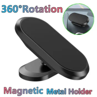 360° Magnetic Car Phone Holder Magnet Smartphone Mobile Stand Cell GPS Support For iPhone 13 12 XR Xiaomi Mi Huawei Samsung LG