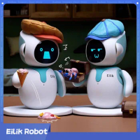 Eilik Robot Intelligent Ai Robots Interactive Emotional Accompany Electronic Pet Kid Toys Mini Desktop Emo Smart Robot