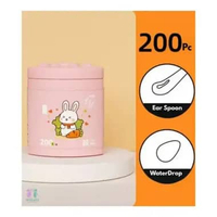 Joyeaze Pure Cotton Buds Set isi 200pc / Cotton Bud Bayi Aman & Lembut, 2 Model Kepala, Eco Friendly