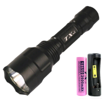 【TX 特林】XML- T6 LED固定焦距大光杯強亮手電筒(T-C8T6)