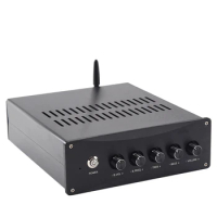 D6 High-power TPA3255 Digital 2.1 Power Amplifier 5.0 Bluetooth-Compatible QCC3034 Independent Decoding (built-in Power Supply)