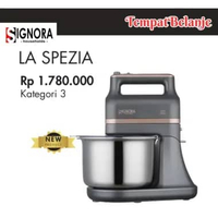 Mixer La Spezia Signora 400W Dual Fungsi 3,5lt
