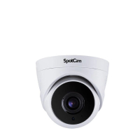 SpotCam TC1 室內雙頻半球雲端攝影機 