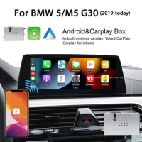 wit-up Carplay box Android box carplay box AI Carplay for 2020 BMW 5 M5 G30 idrive7 upgrade Apple CarPlay Android Auto
