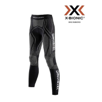 【X-Bionic】RUNNING TRICK PANTS 男跑步機能長褲 黑白色(自行車 單車 腳踏車 車衣車褲 人身部品)