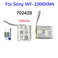 520mAh Battery LP702428 702428 for Sony WF-1000XM4 Charging Case + Free Tools