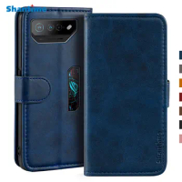 Case For Asus ROG Phone 7 Ultimate Case Magnetic Wallet Leather Cover For Asus ROG Phone 7 Pro Stand Coque Phone Cases