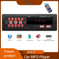 BQCC 1Din MP3 Autoradio FM USB TF AUX Input Stereo Radio Bluetooth Power Protect Find a car phone charging Multimedia Car Audio