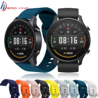 Strap For Xiaomi Watch Color MI Smart Watch Color Replacement Silicone Watchbands 22mm Watch Band Bracelet Belt Correa