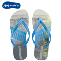 Hotmarzz รองเท้าแตะคีบผู้ชายรุ่นใหม่รองเท้าแตะใส่ข้างนอกกันลื่นรองเท้าแตะลำลองรองเท้าแตะชายหาด