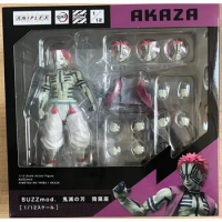 Original ANIPLEX BUZZmod Demon Slayer AKAZA In Stock 16cm Anime Collection Figures Model Toys