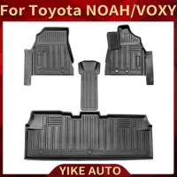 For Toyota NOAH R80 VOXY RHD 2014-2020 Auto Car Floor Mats All-Weather Foot Mats Odorless Pad Waterproof Interior Accessories
