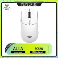 Aula Sc580 Wireless Gaming Mouse Wireless Dual Mode Ergonomic Office Electronic Sports Gaming Mouse 